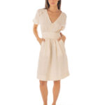 Robe courte en lin